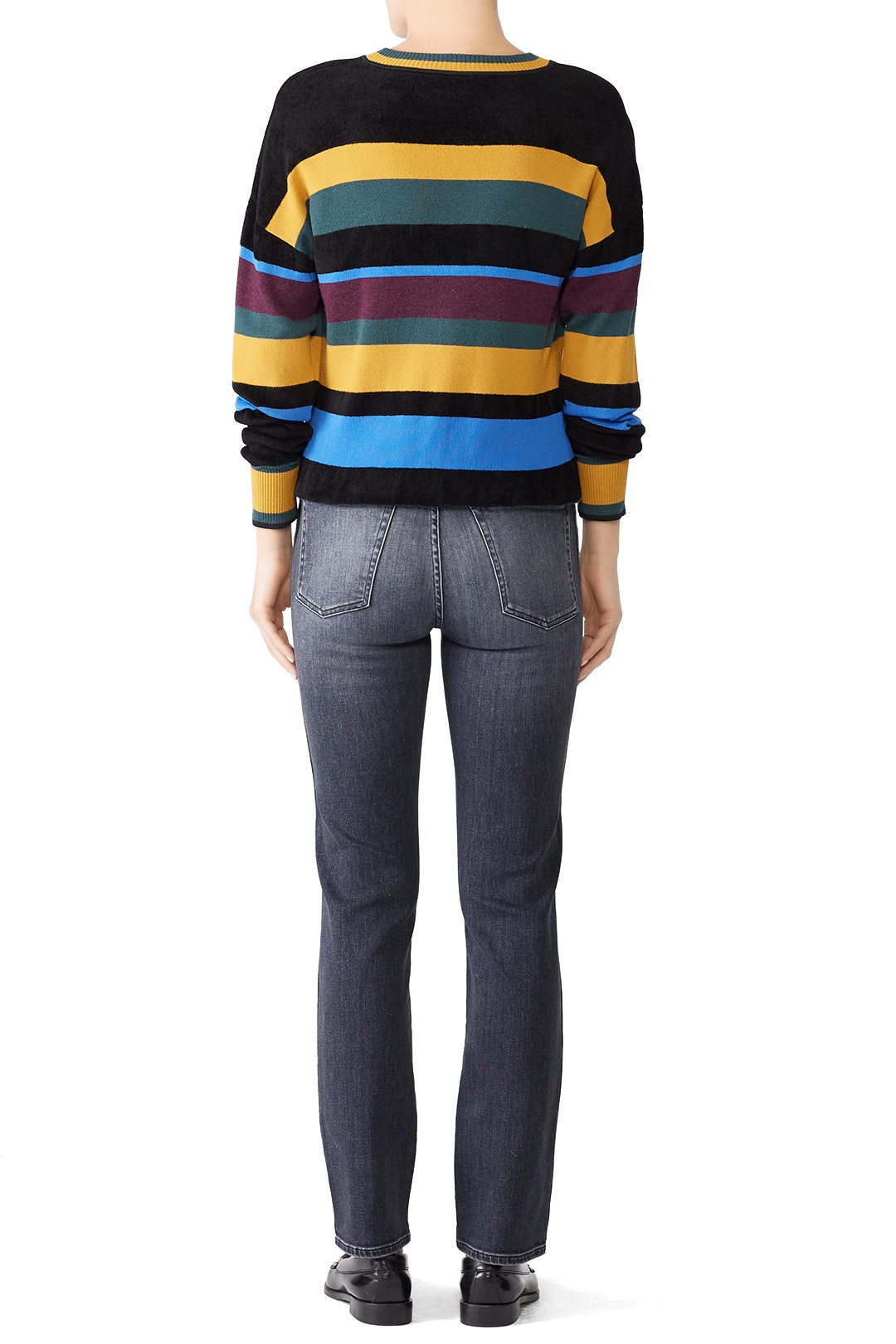Grey Stevie Straight Jeans by 3x1 2