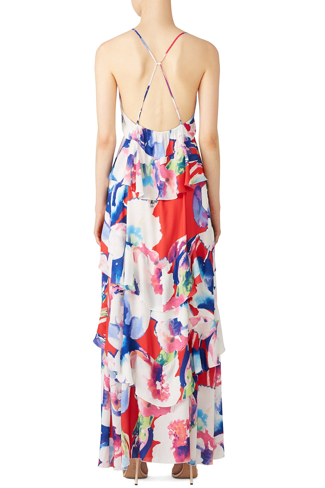 Salsa Red Floral Maxi by Josie by Natori 2