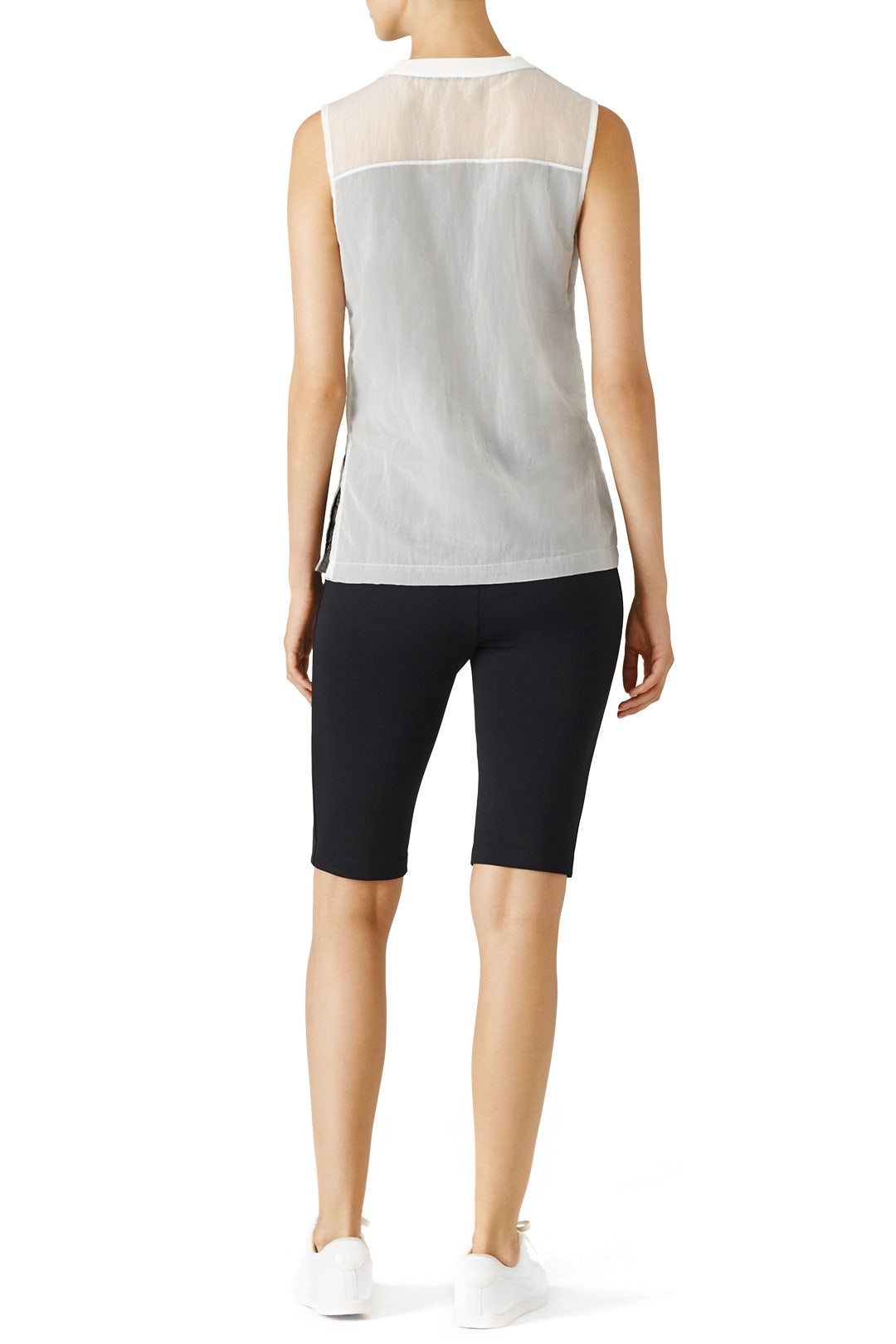 Essential White Tank & Black Short by Nike 2
