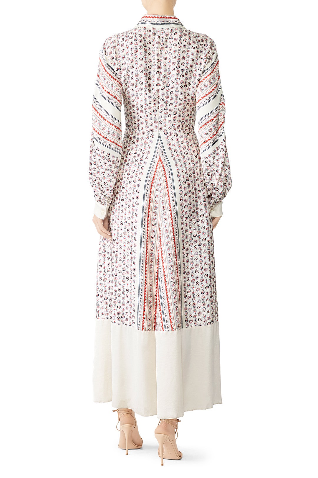 Scarf Print Midi Dress by Philosophy di Lorenzo Serafini | Rent the Runway