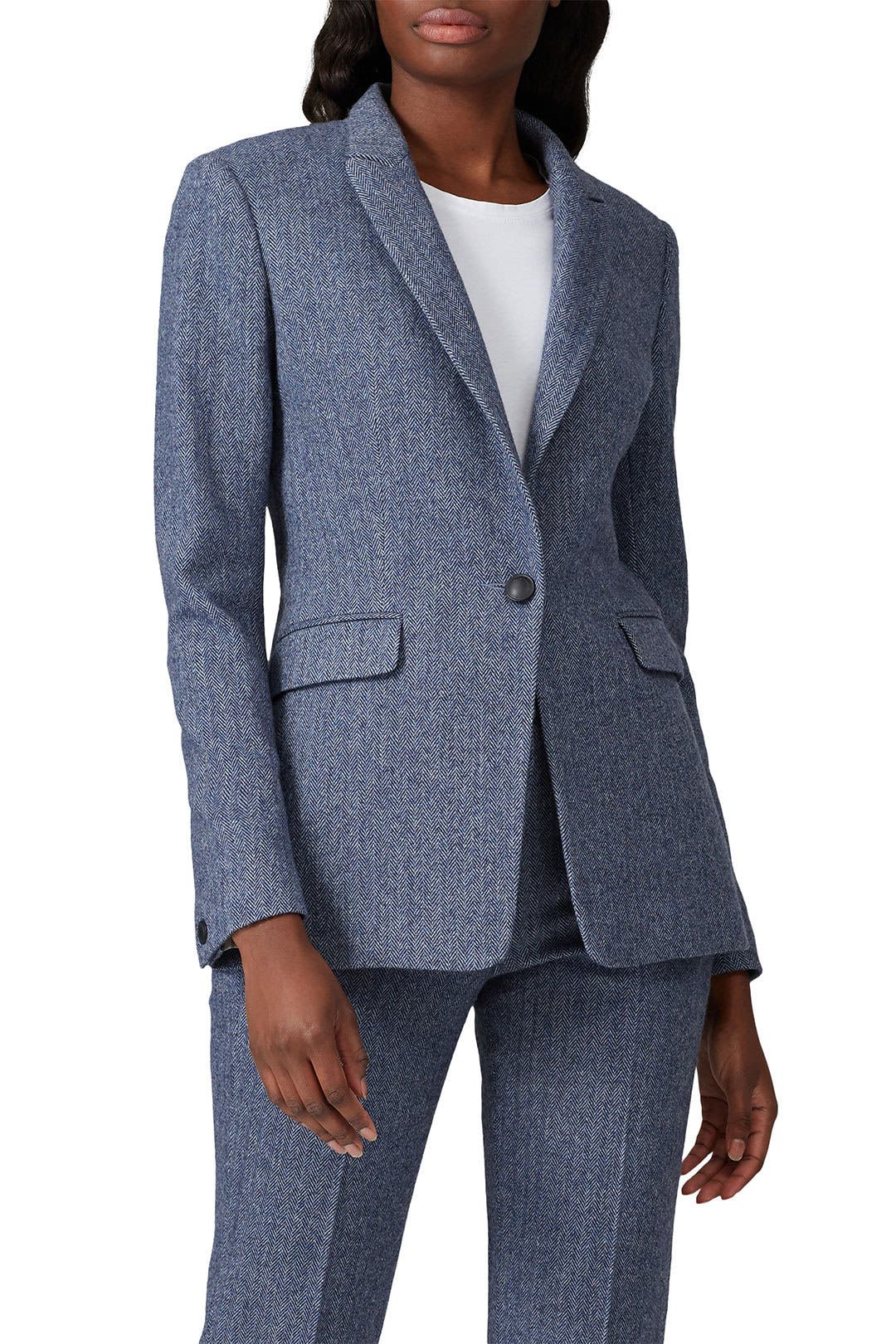 Hazel Herringbone Blazer by rag & bone | Rent the Runway