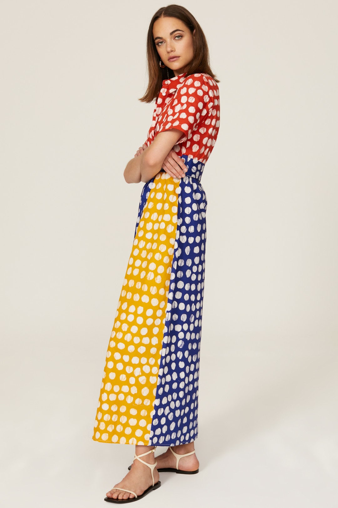 Colorblock Shirtdress by Busayo x RTR 1