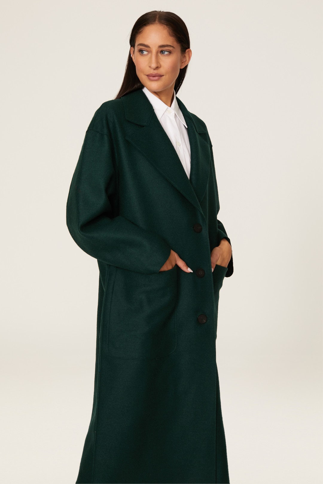 Great Wool Coat by Harris Wharf London 1