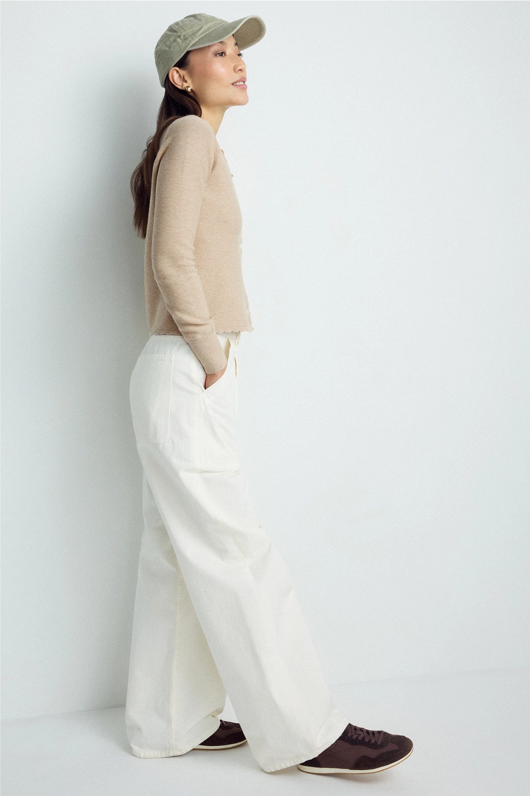 Tuck Stitch Cardigan by Ann Mashburn 1