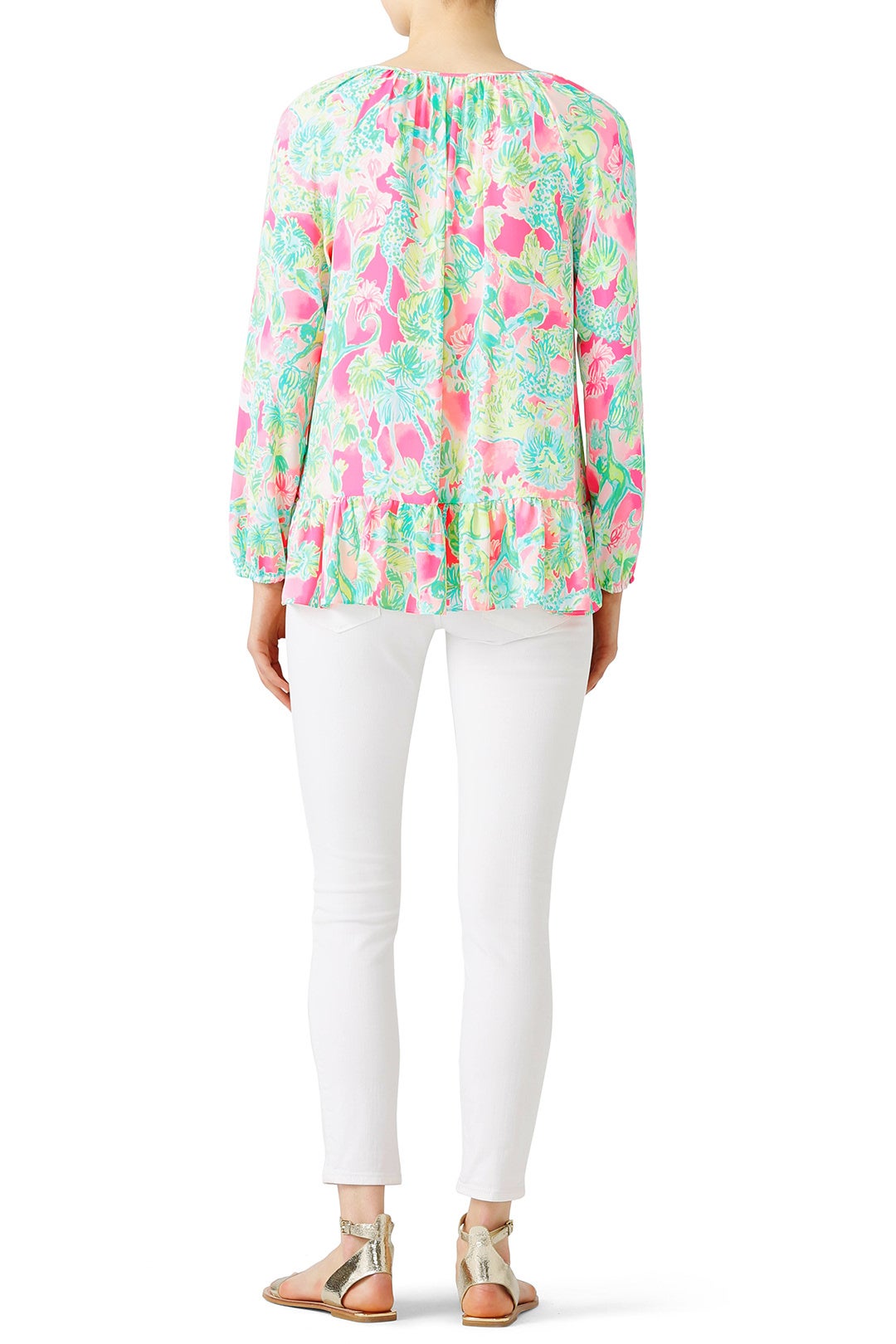 Floral Tensley Top by Lilly Pulitzer 2