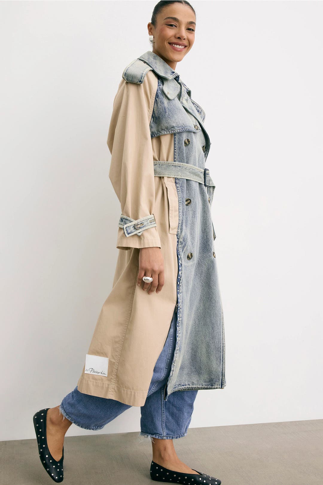 Hybrid Denim Trench by 3.1 Phillip Lim | Rent the Runway