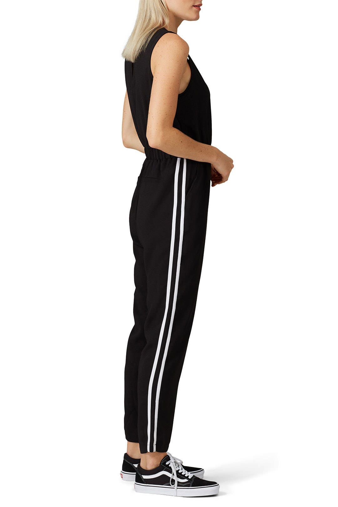 Brook Racer Stripe Jumpsuit by B Collection by Bobeau 1