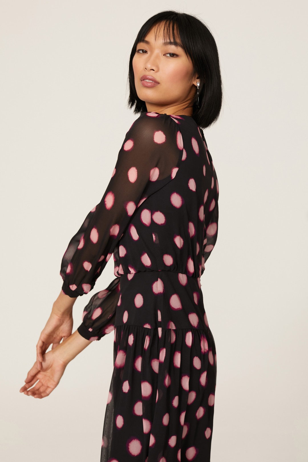 Isabel Polka Dot Dress by SALONI 1