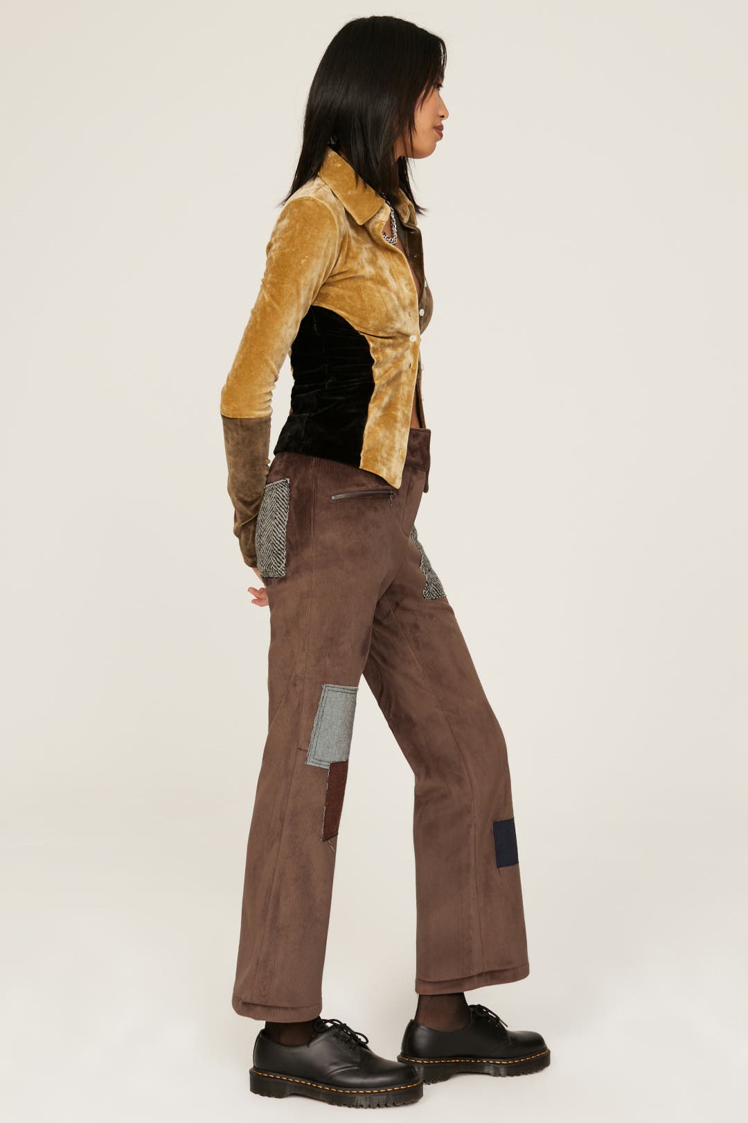 Corduroy Patchwork Pants by TheOpen Product | Rent the Runway