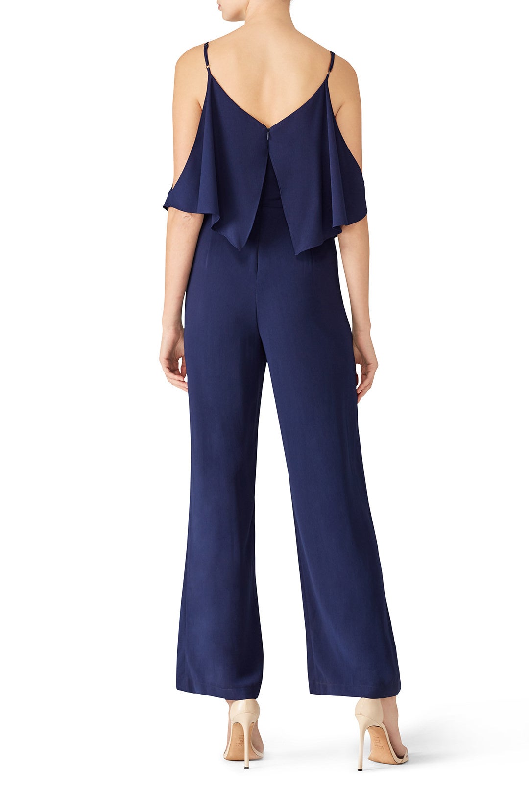 Blue Overlay Jumpsuit by Adelyn Rae 2