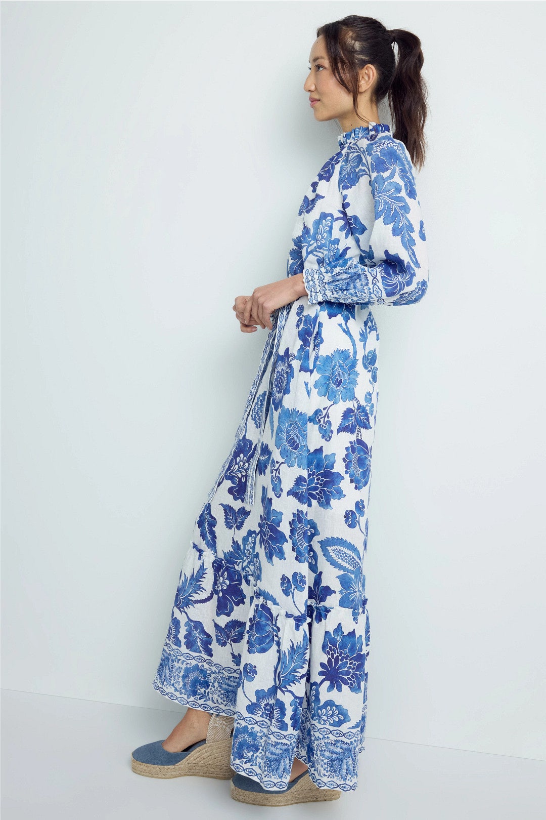 Floral Belted Dress by Dea Kudibal 2