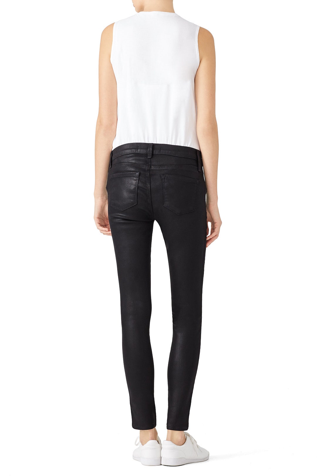 Coated Mama J Maternity Jeans by J BRAND 2