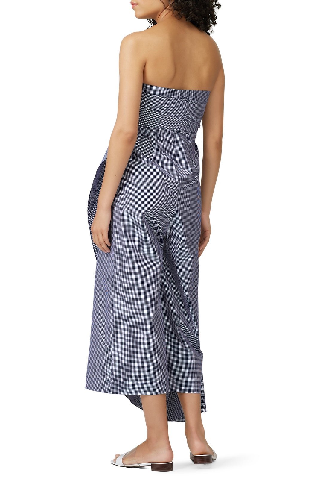 Wrap Overlay Ruched Bodice Jumpsuit by TEIJA 1