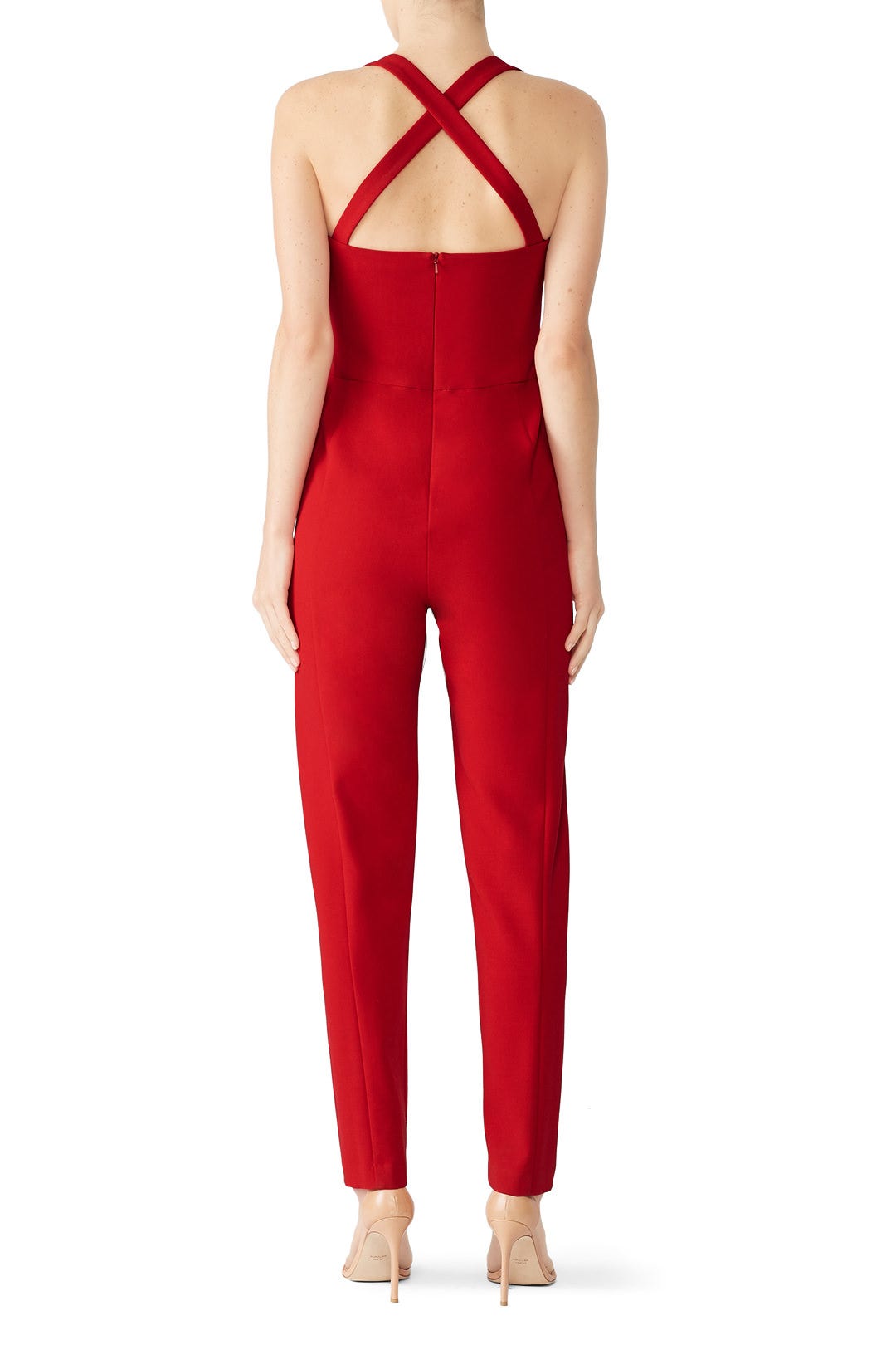 Red Bene Jumpsuit by Black Halo 1