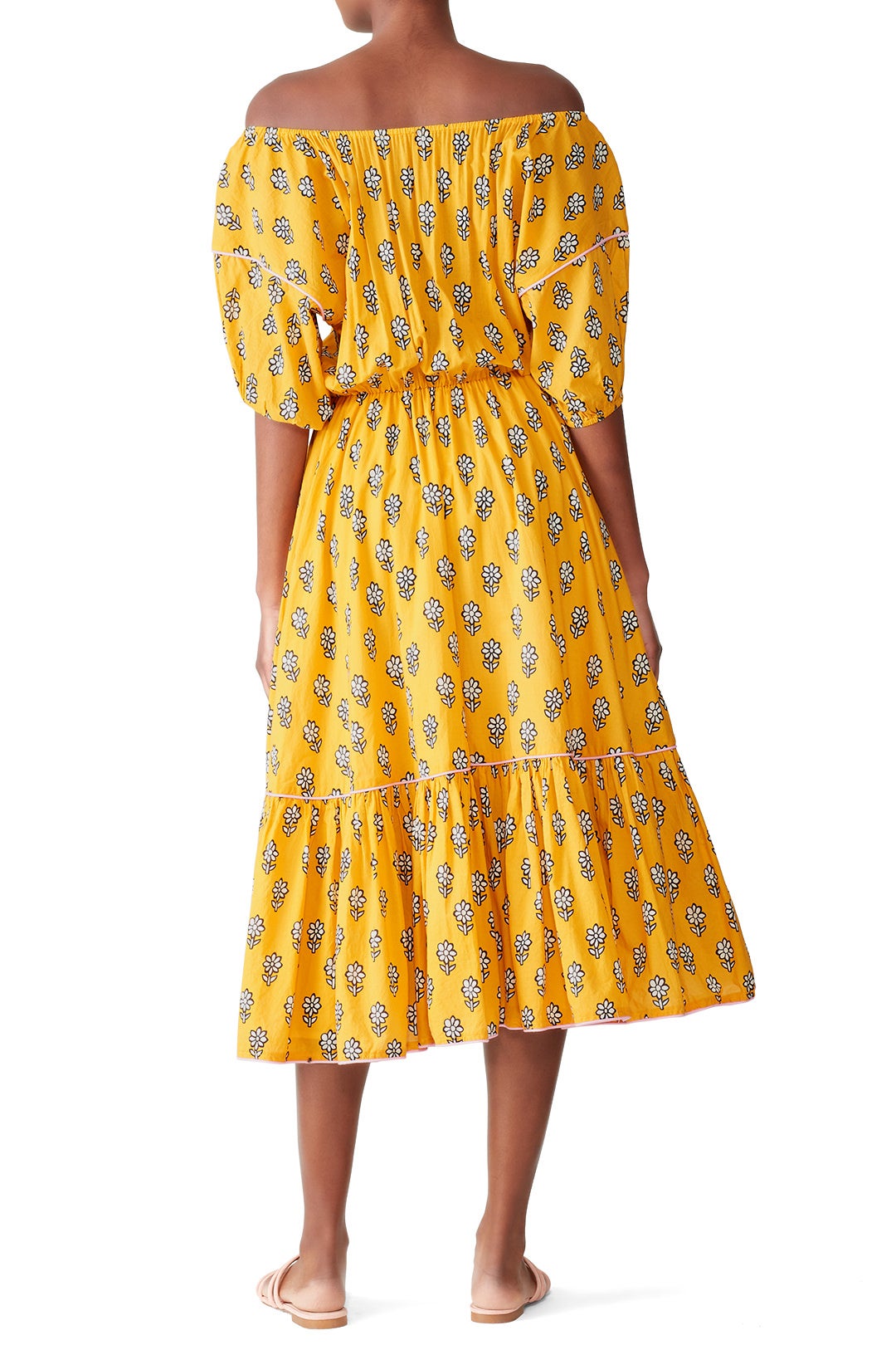Yellow Frida Dress by RHODE 1