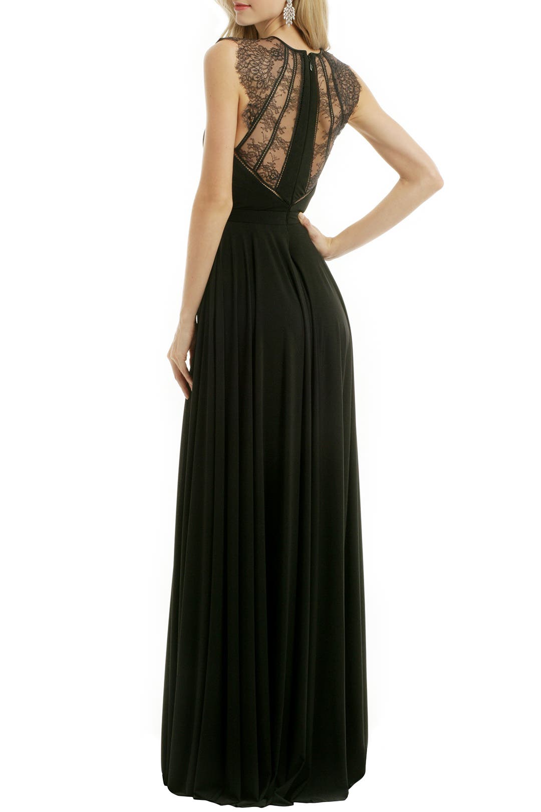 Black Simone Gown by CATHERINE DEANE | Rent the Runway