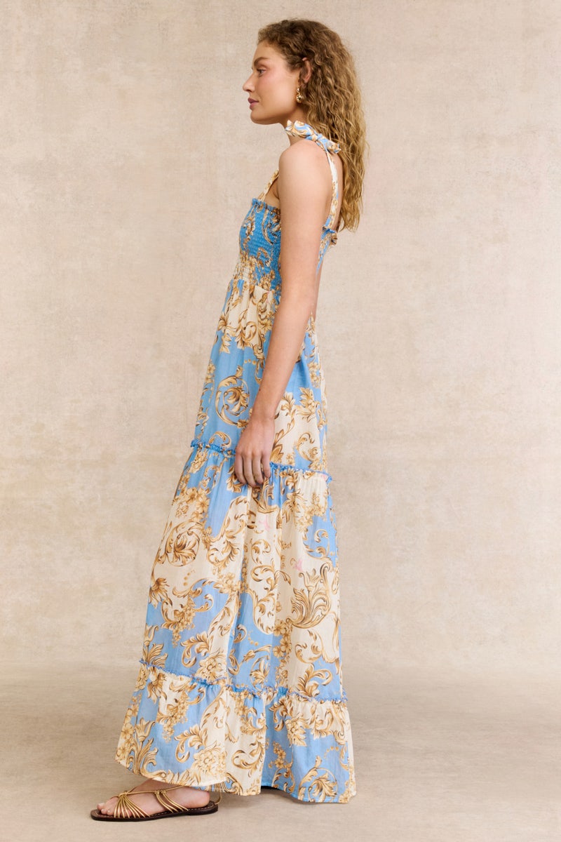 Lucery Blush Maxi Dress by Agua Bendita - Photo 1