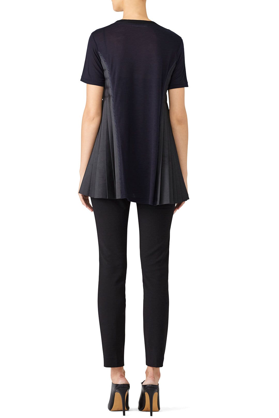Midnight Pleated Panel Top by ADEAM 2