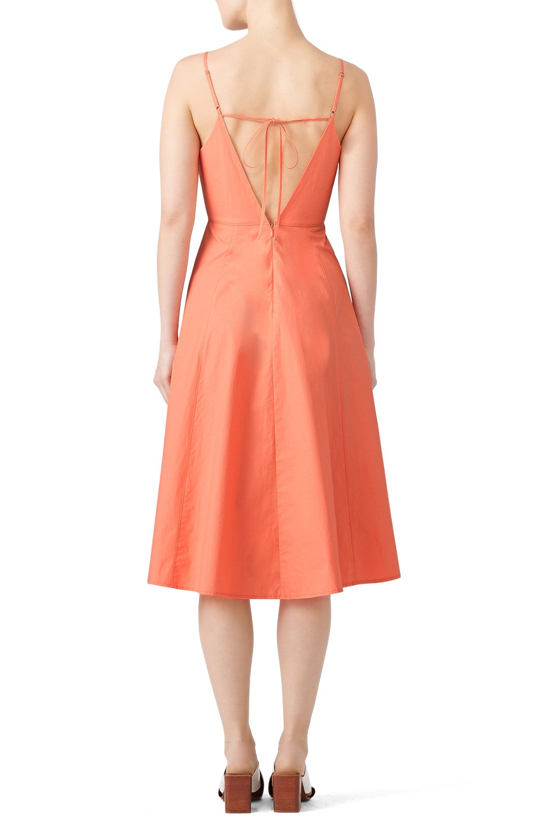 Orange Lindey Dress by ASTR the Label 2