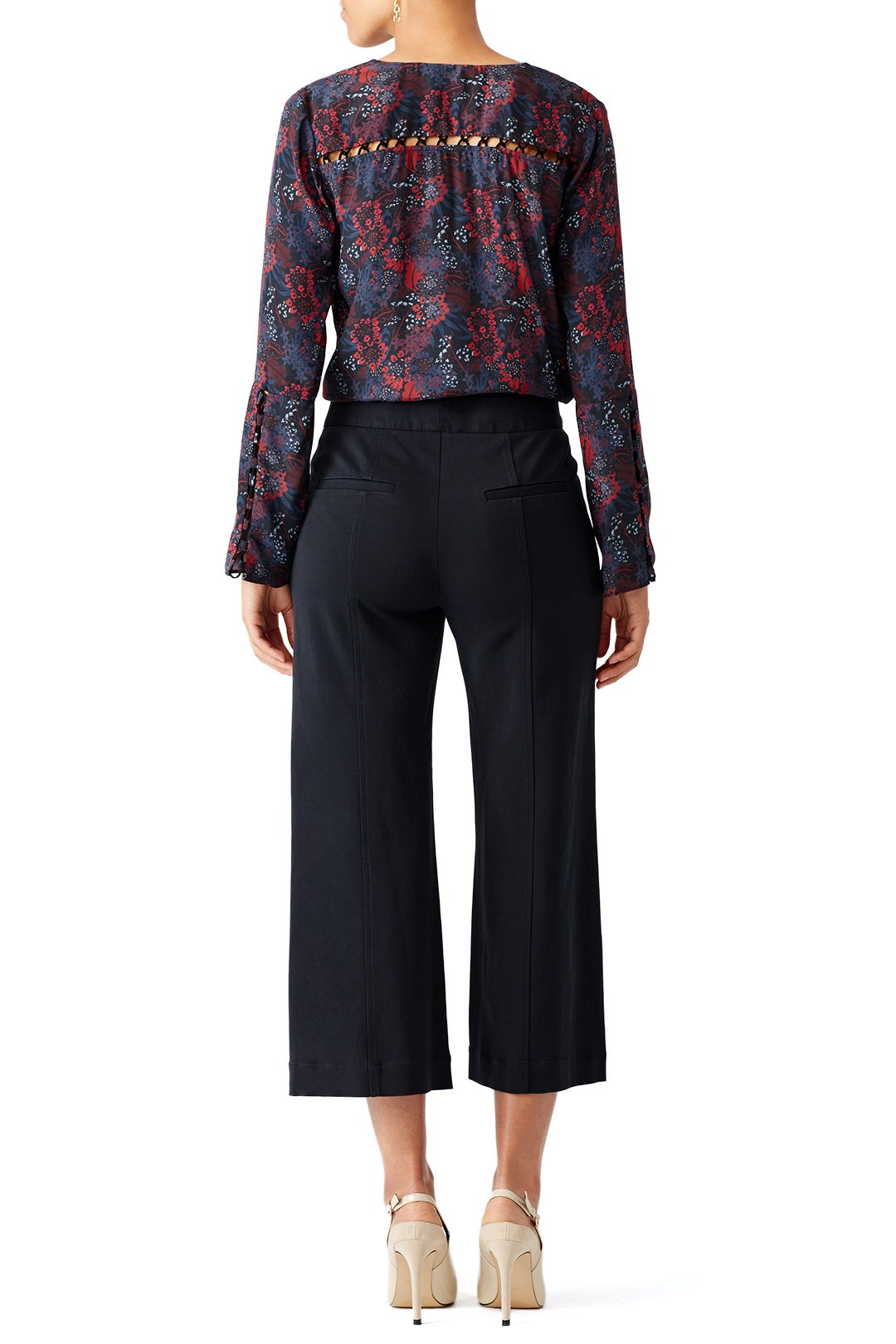 Dark Botanical Top by Waverly Grey 2