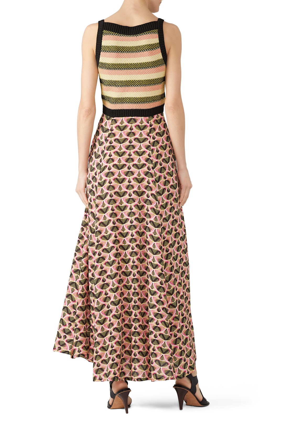 Abstract Printed Midi Dress by Aldomartins 1