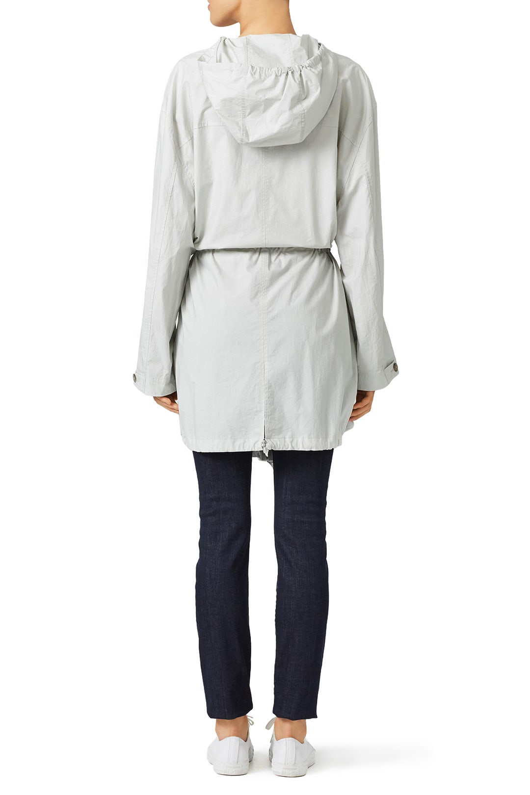 Short Boven Cotton Parka by Equipment 1