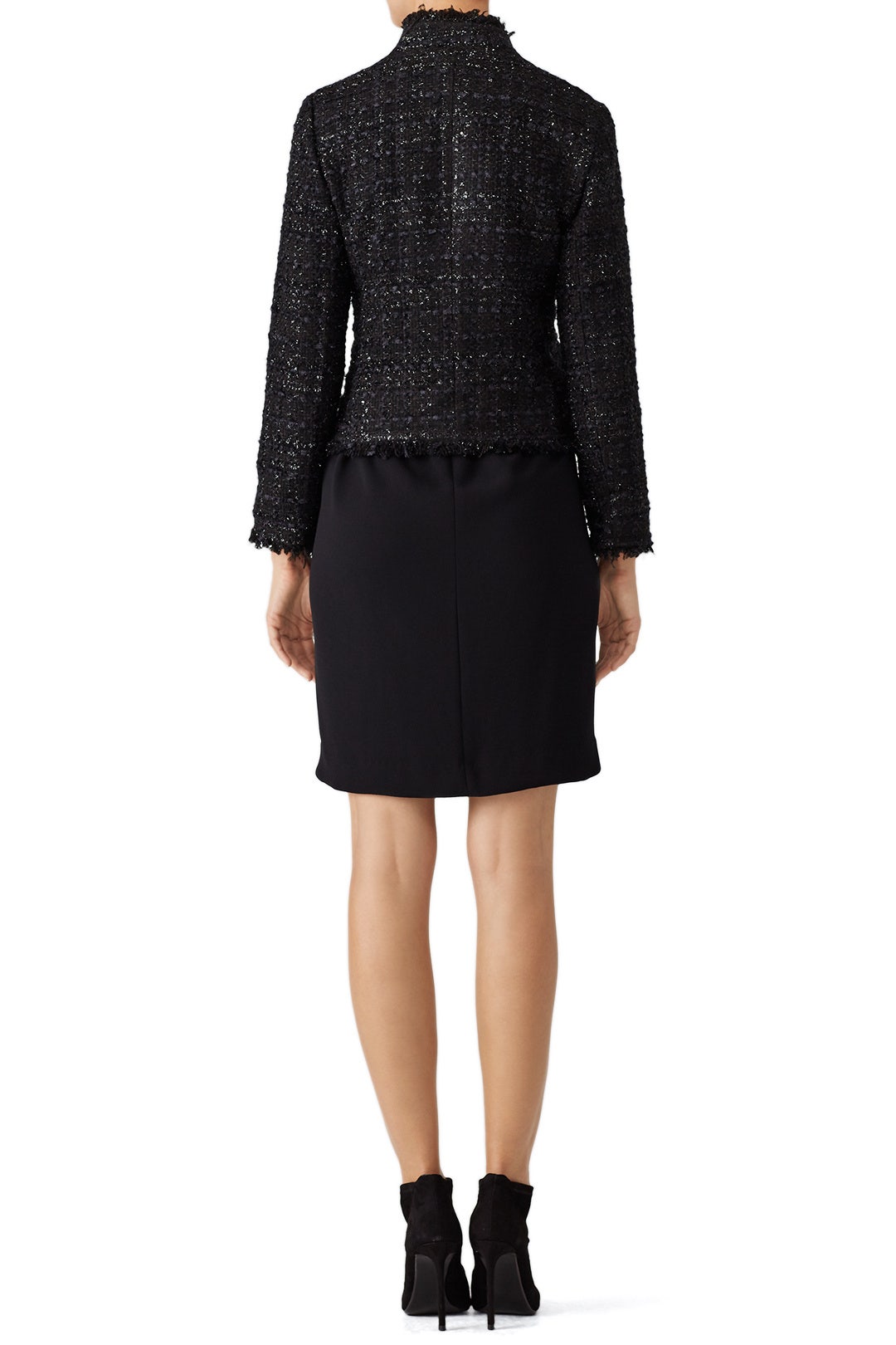 Black Shimmer Tweed Jacket by kate spade new york 1