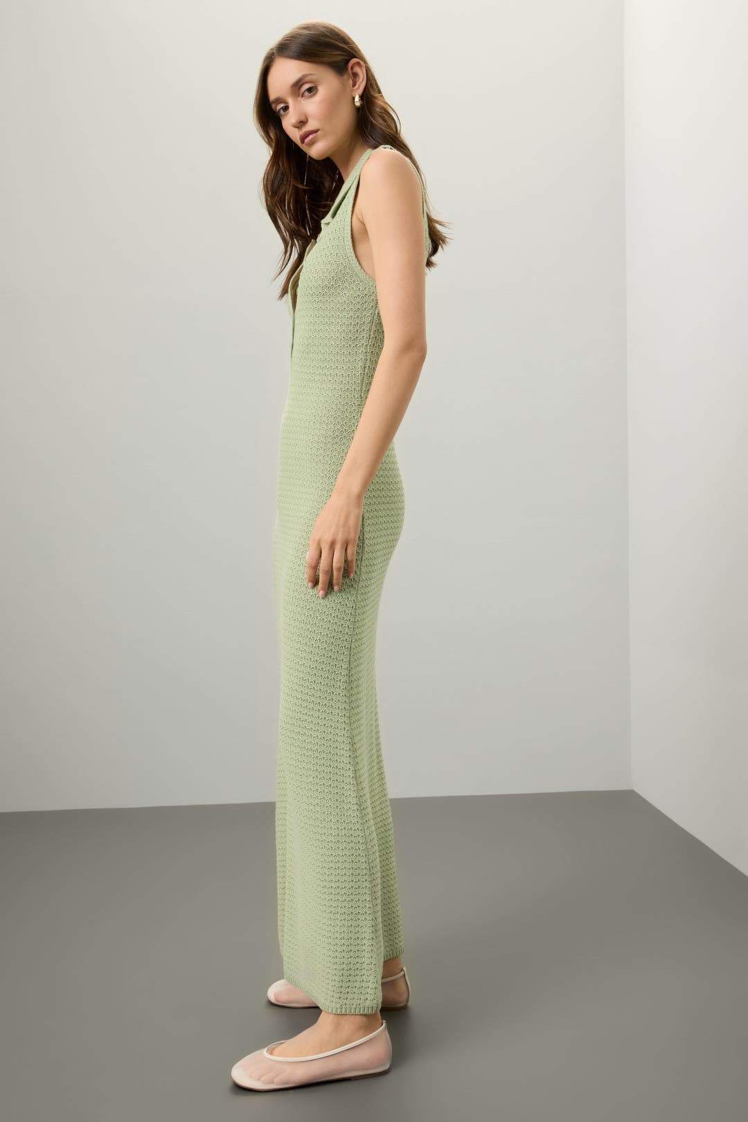 Green Crochet Dress by Love, Whit by Whitney Port | Rent the Runway