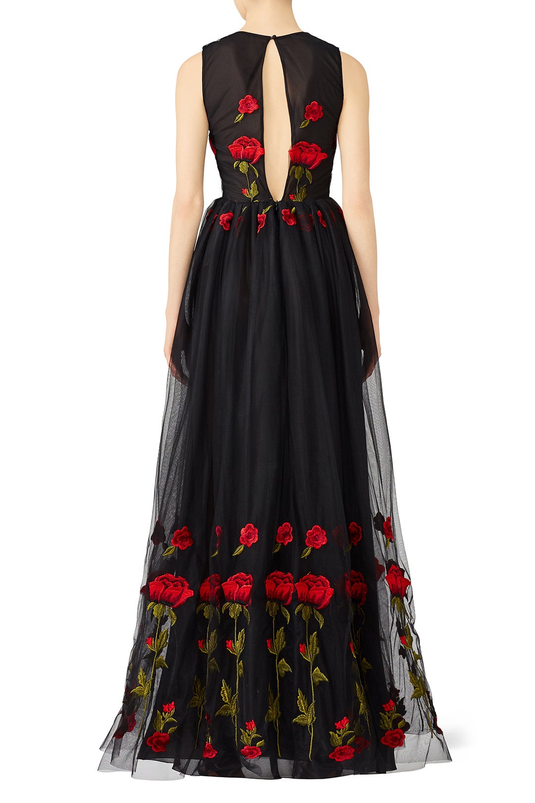 Red Rose Cake Dress by Alcoolique 1