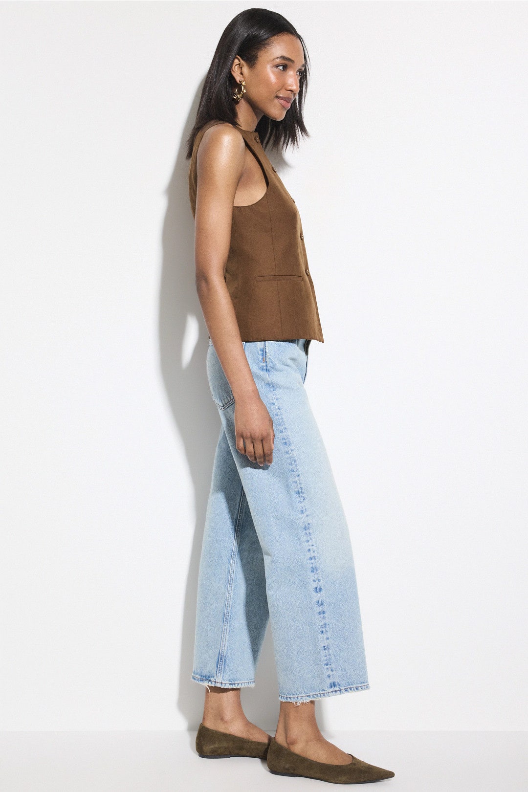 Button Front Vest by Officine Générale 2