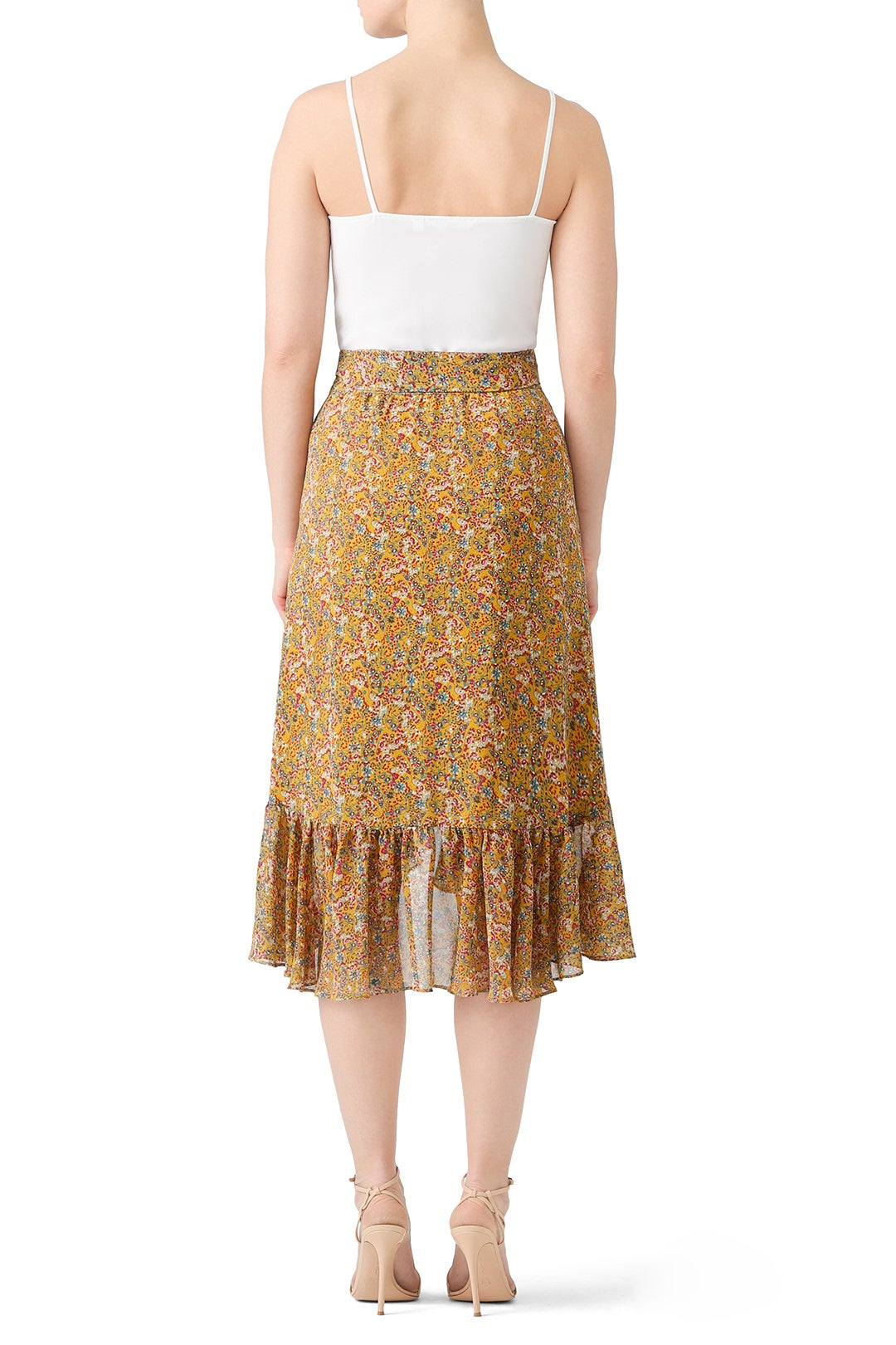 Yellow Selena Skirt by Rebecca Minkoff 1