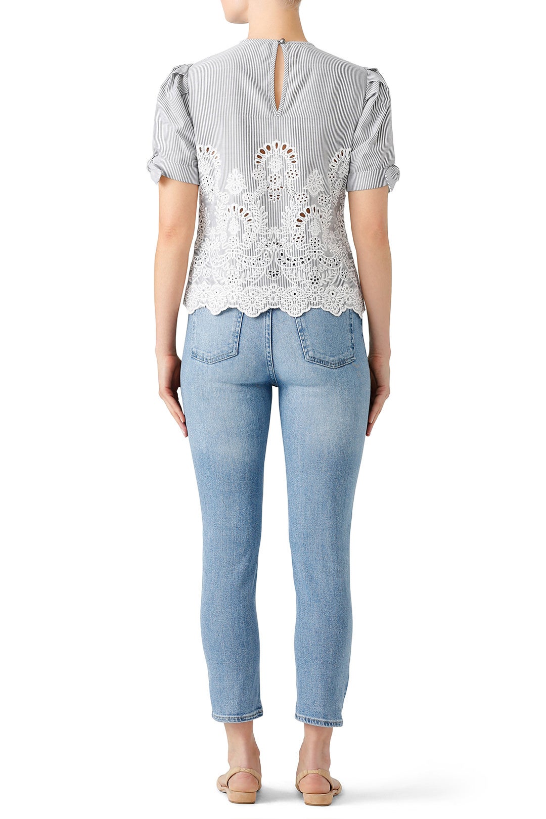 Eyelet Juniper Top by Saylor 2