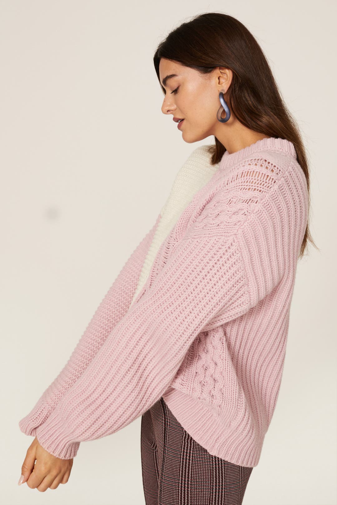 Blanci Cable Knit Sweater by STINE GOYA | Rent the Runway