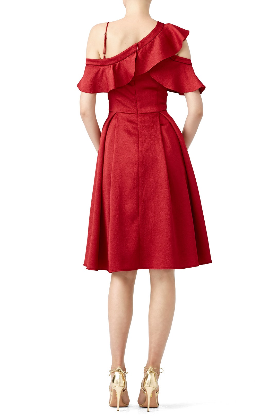 Ruffle Me Red Dress by Slate & Willow 1