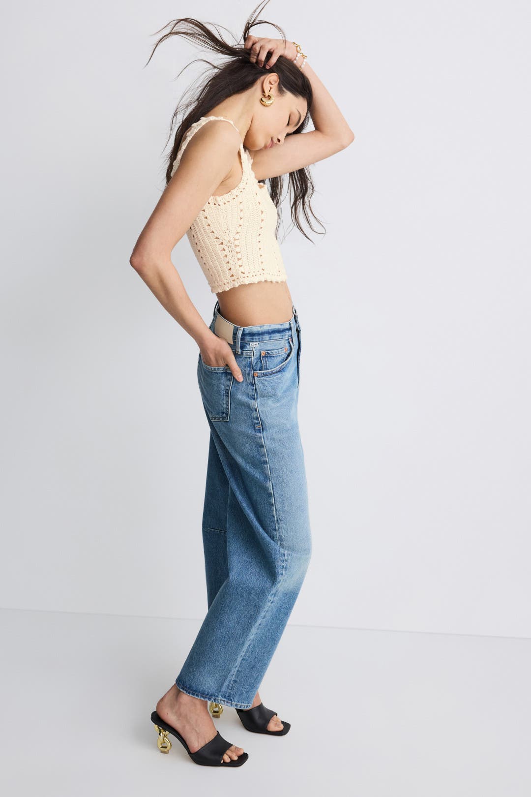 Crochet Crop Top by Adam Lippes x RTR | Rent the Runway