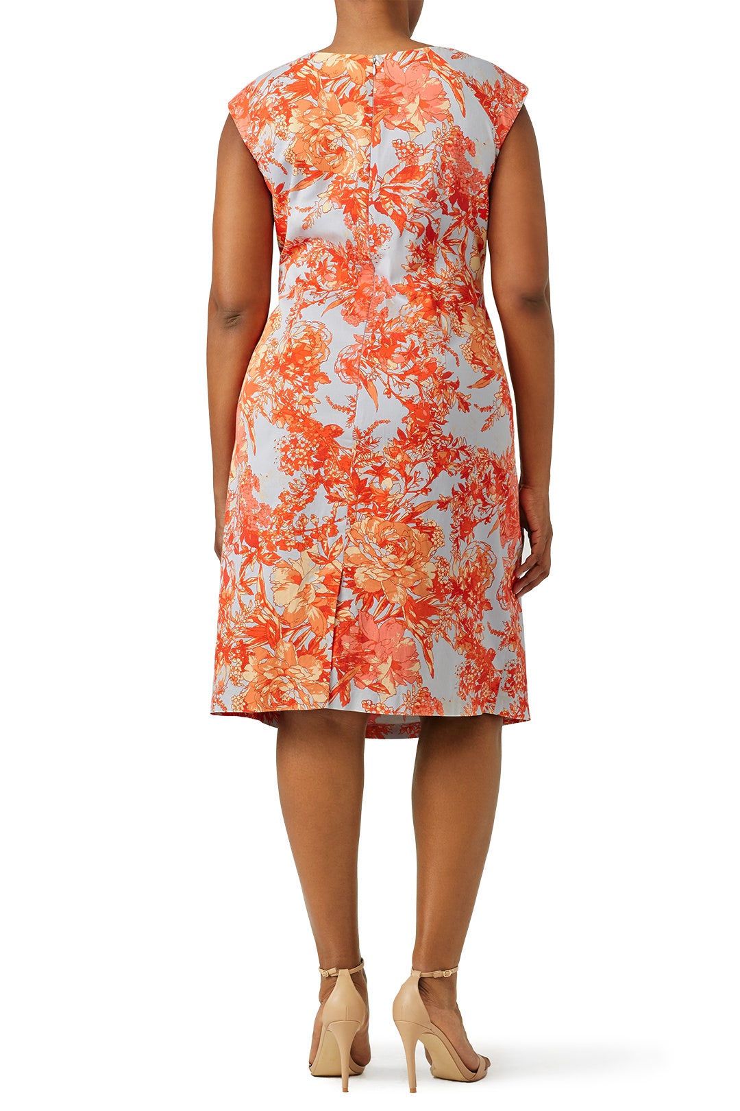 Summer Toile Sheath by Adrianna Papell 2