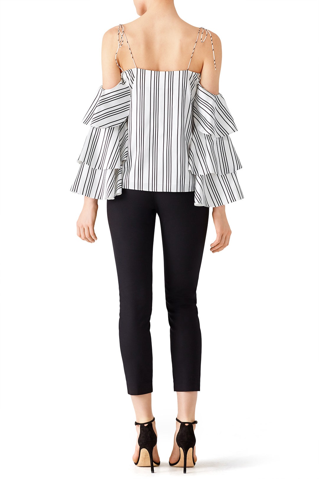 Sophie Ruffle Blouse by AMUR 2