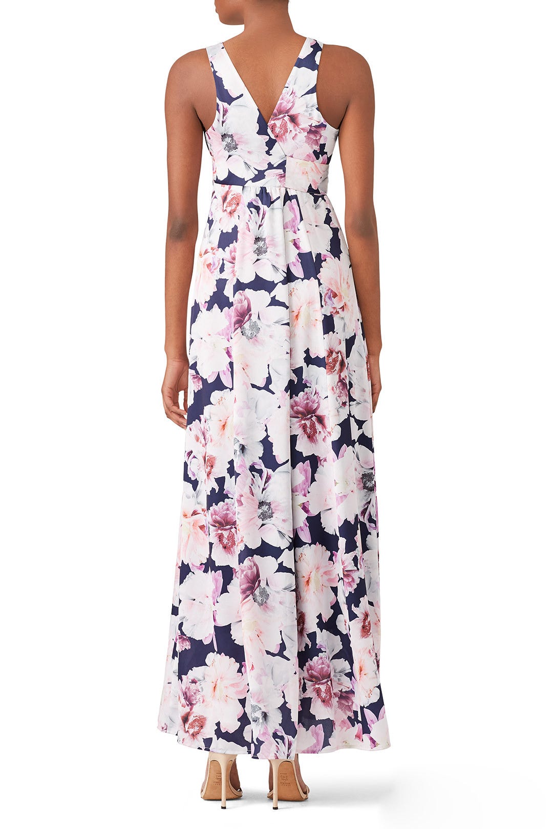 Rose Floral Aurora Maxi by Cynthia Rowley 1