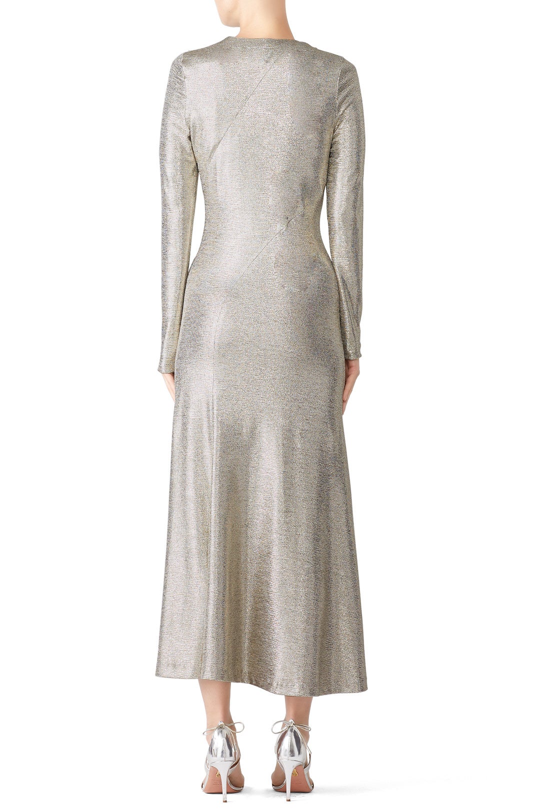 Metallic Pinwheel Dress by GALVAN 1