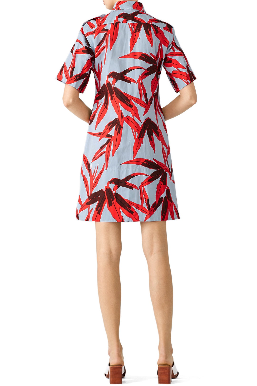 Blue Illusion Printed Dress by Marni 2