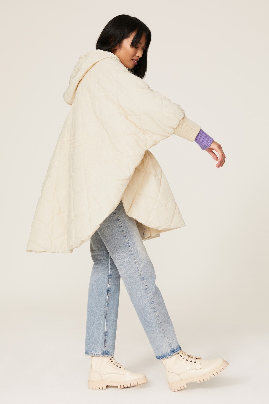 Quilted Cape Jacket by OOF 1