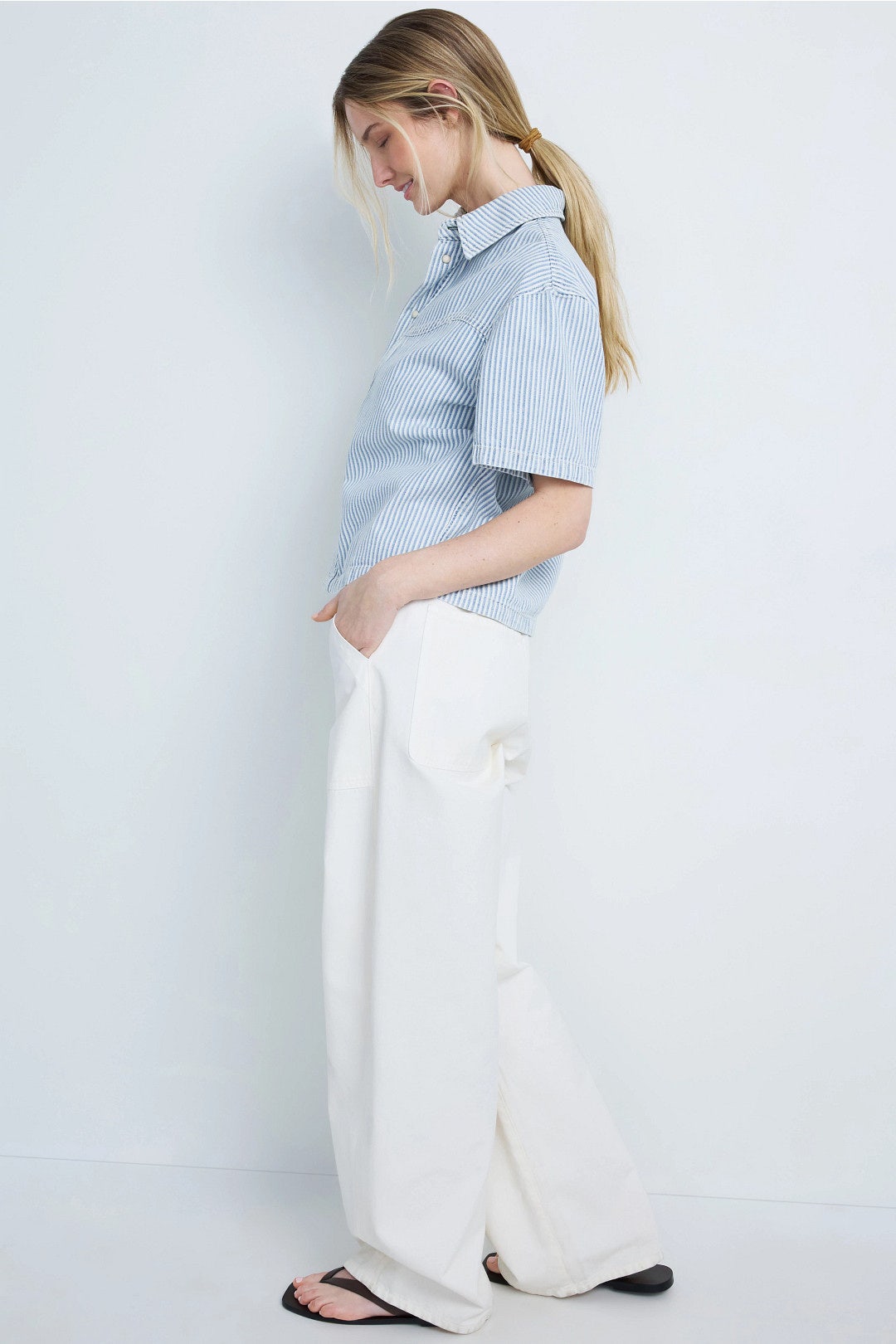 Short Sleeve Denim Shirt by Scotch & Soda 2