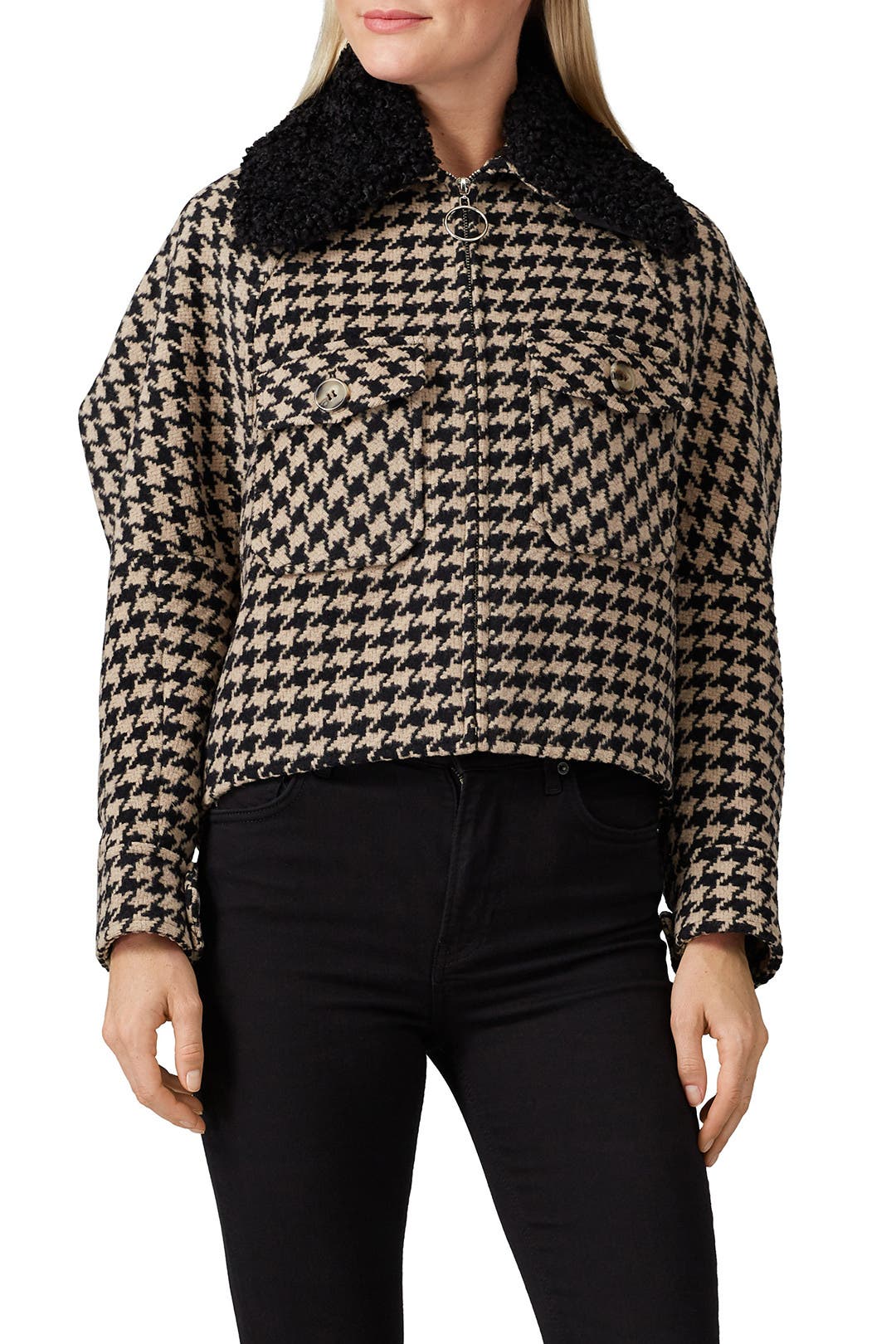 ジャケット・アウター phenomenon 13aw houndstooth ma-1 jacket Men Schott MA-1-1913 USAF Insulated Military Jacket Hooded
