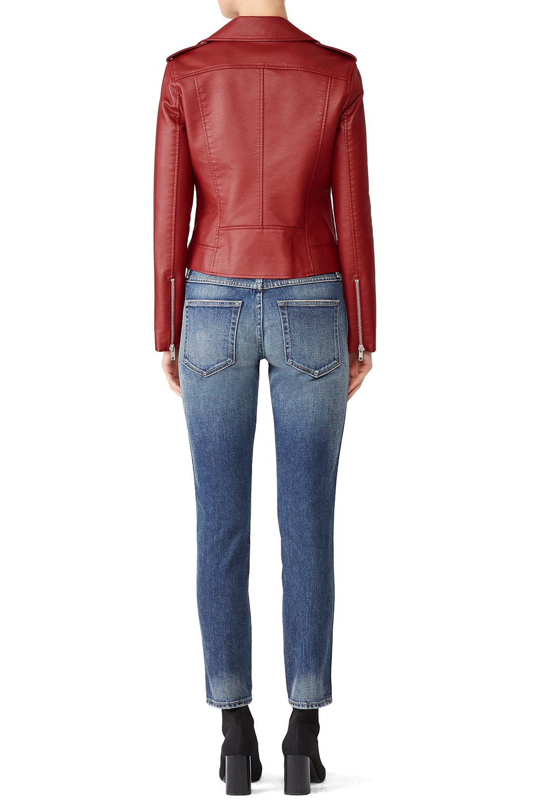 Just Ride Vegan Leather Jacket by BB Dakota 1