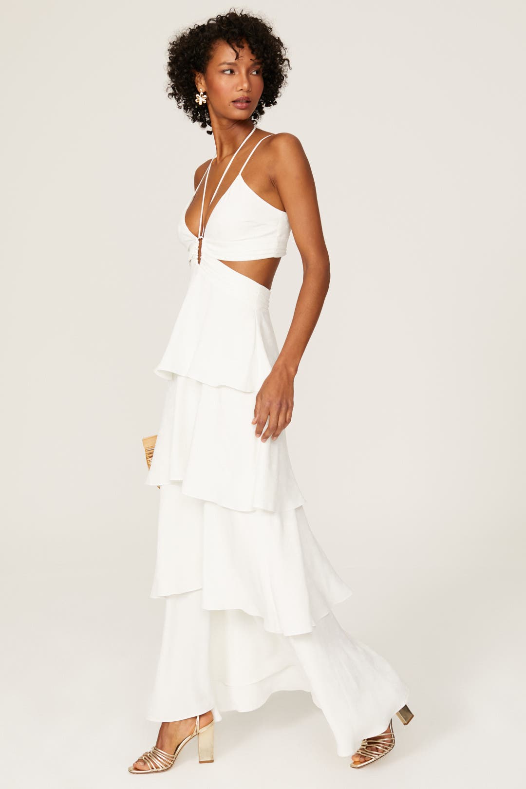 Sonia Tiered Maxi by Line + Dot | Rent the Runway
