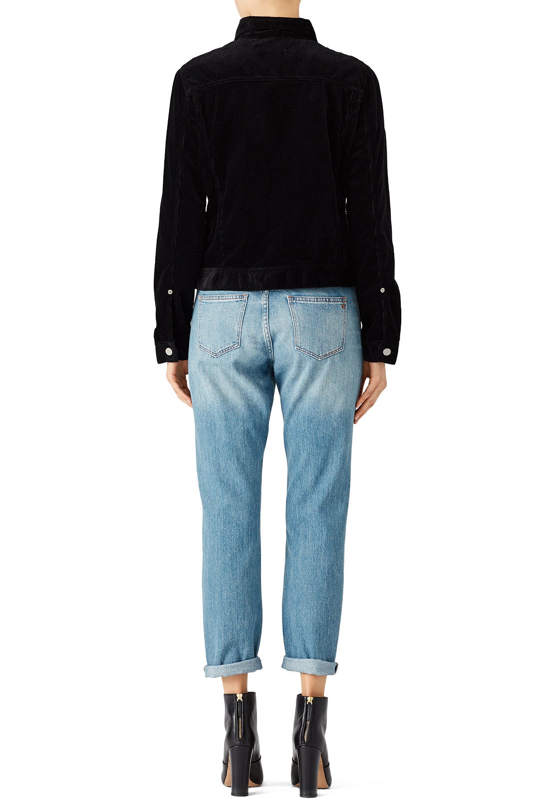 Black Trucker Jacket by The Cords & Co 1