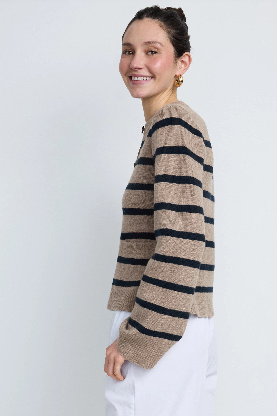 Cooper Striped Cardigan by Jenni Kayne 1
