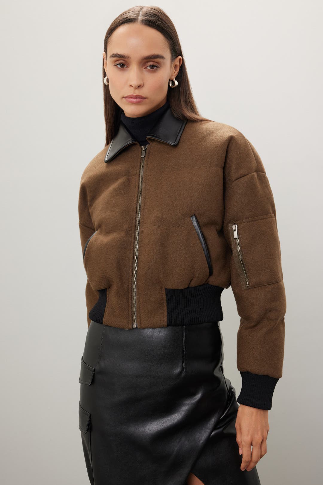 Bomber Jacket by Saunders x RTR | Rent the Runway