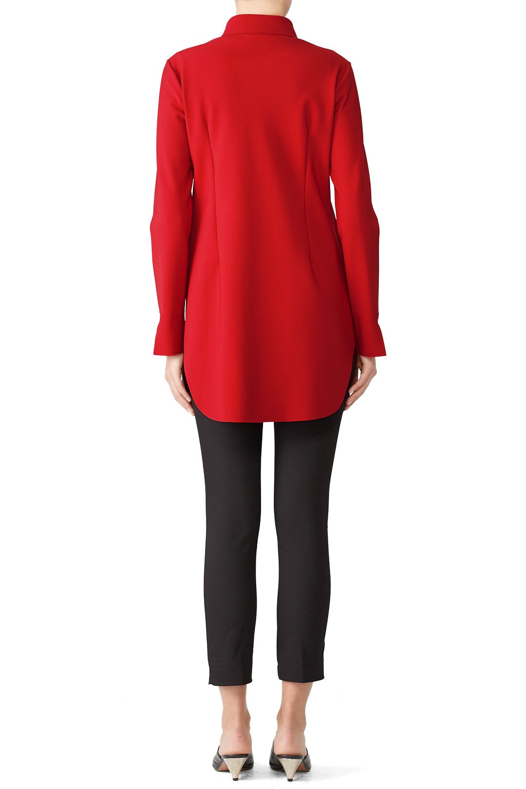 Red Maura Jacket by Chiara Boni La Petite Robe 1