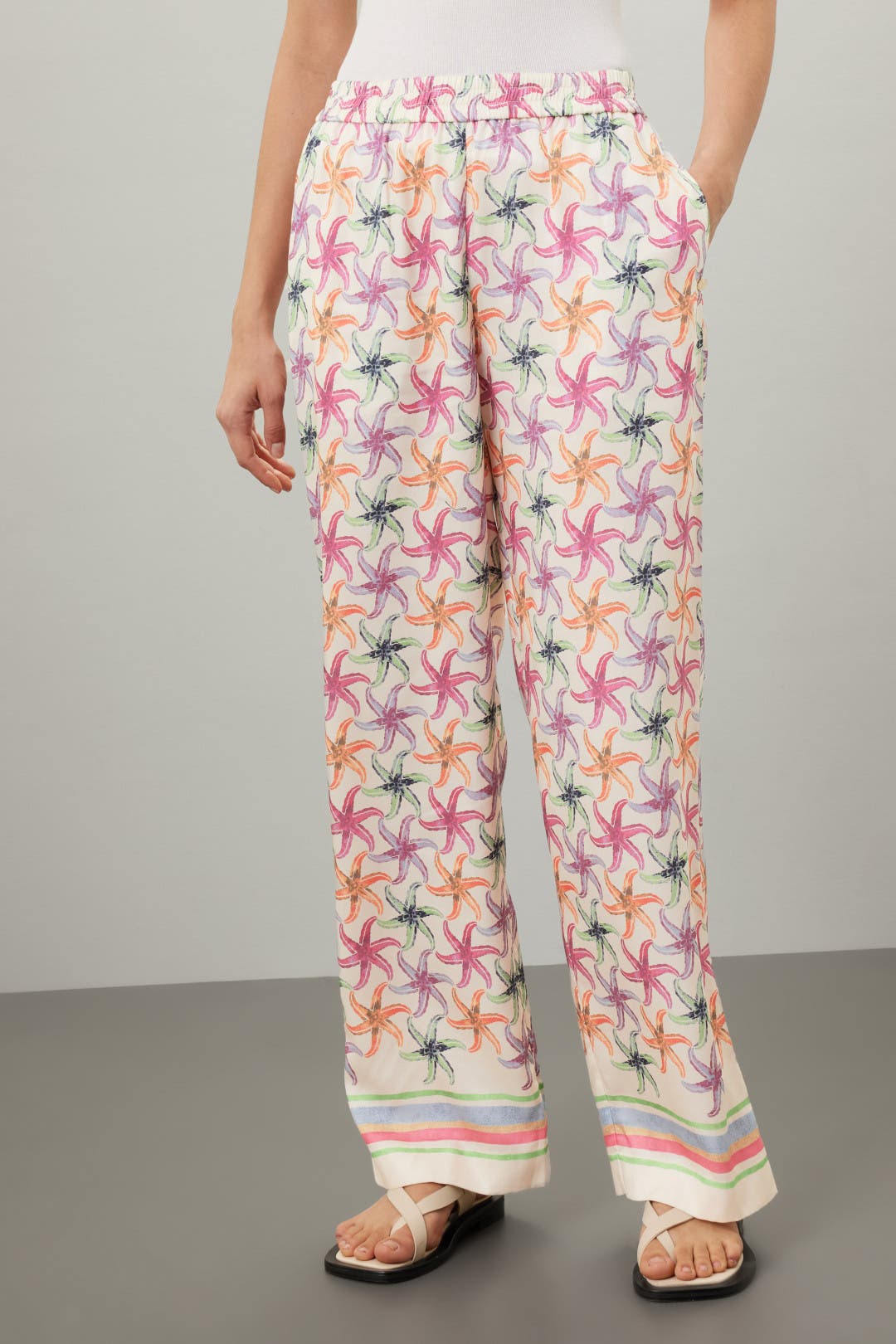 Gia Starfish Printed Trousers by Scotch & Soda | Rent